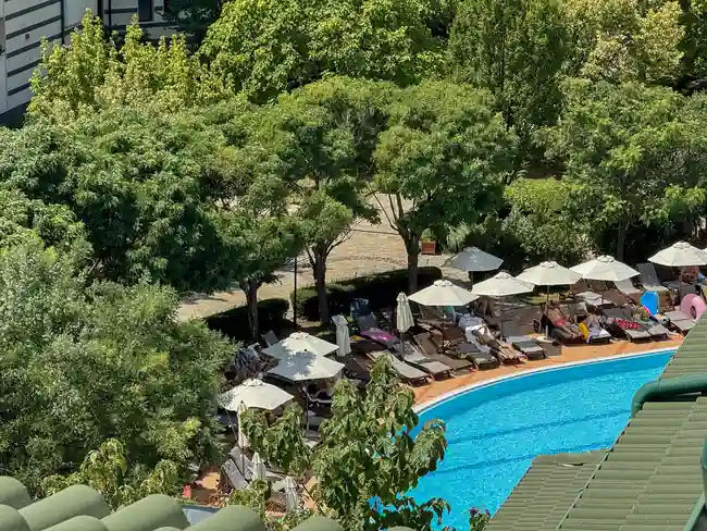 Apartmán - balkón a výhled